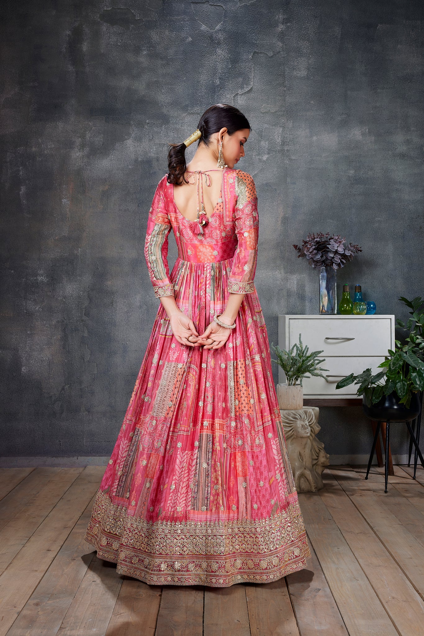 Light Pink Off Shoulder Anarkali Gown | Beautiful pakistani dresses,  Pakistani bridal dresses, Designer dresses indian
