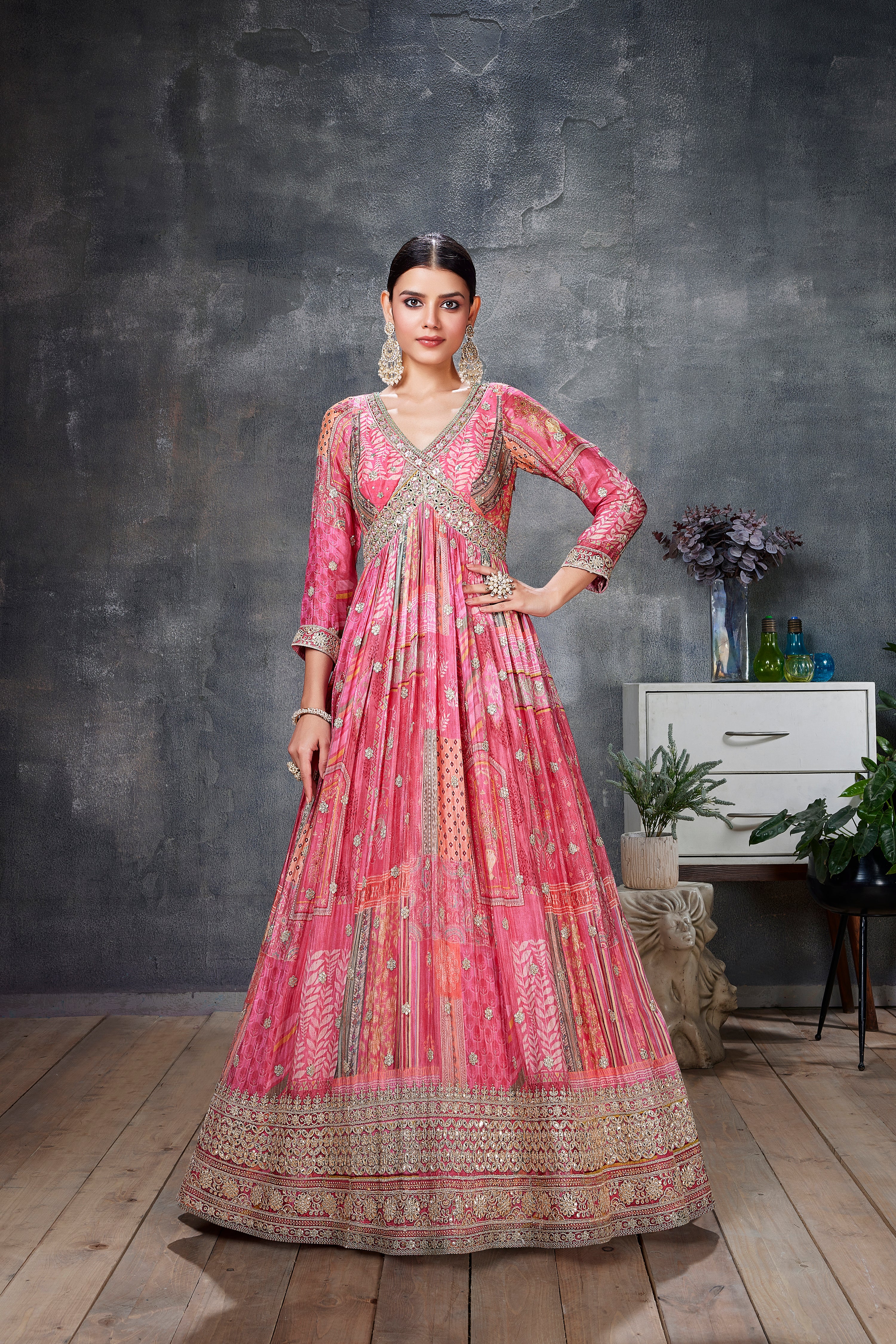 wedding, wedding outfit, brides, bridesmaids, blouse, indian outfit, indian wear, traditional, Pink Anarkali Suit, Anarkali Gown, Pink Ethnic Dress, Traditional Anarkali, Ethnic Anarkali, Ensemble Pink, Anarkali Outfit, Anarkali Lehenga, Pink Anarkali Set, Anarkali Salwar, Pink Anarkali Attire