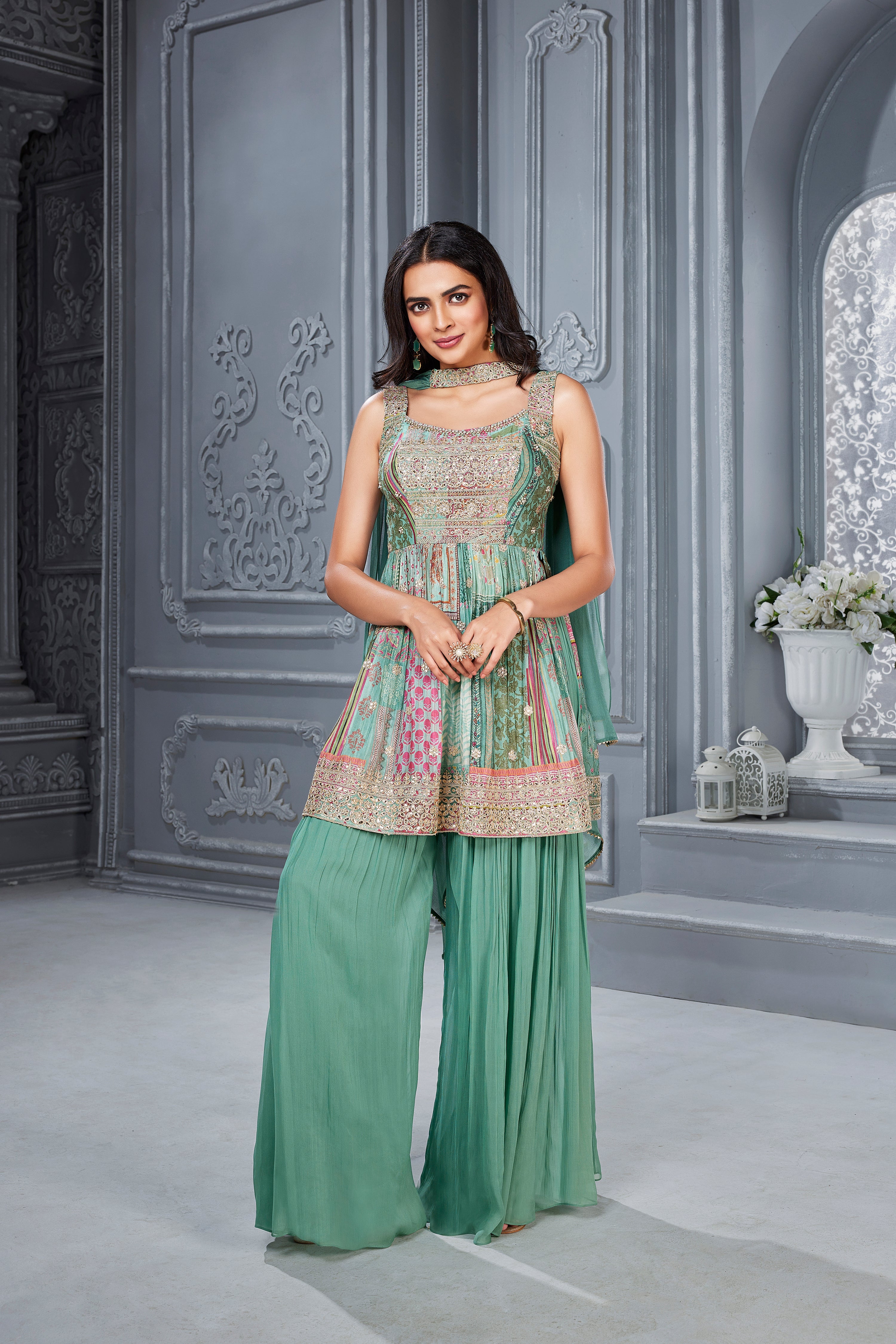 wedding, wedding outfit, brides, bridesmaids, blouse, indian outfit, indian wear, traditional, black lehenga, ethnic wear, sangeet lehenga, lehenga choli, cocktail lehenga set, Bridal, Marriage Bridalwear, Wedding Attire, Ceremonial, Festive Special, Occasion, Traditional Dress, Ethnic Attire, Fusion Outfit, sharara, blue sharara set , indo western