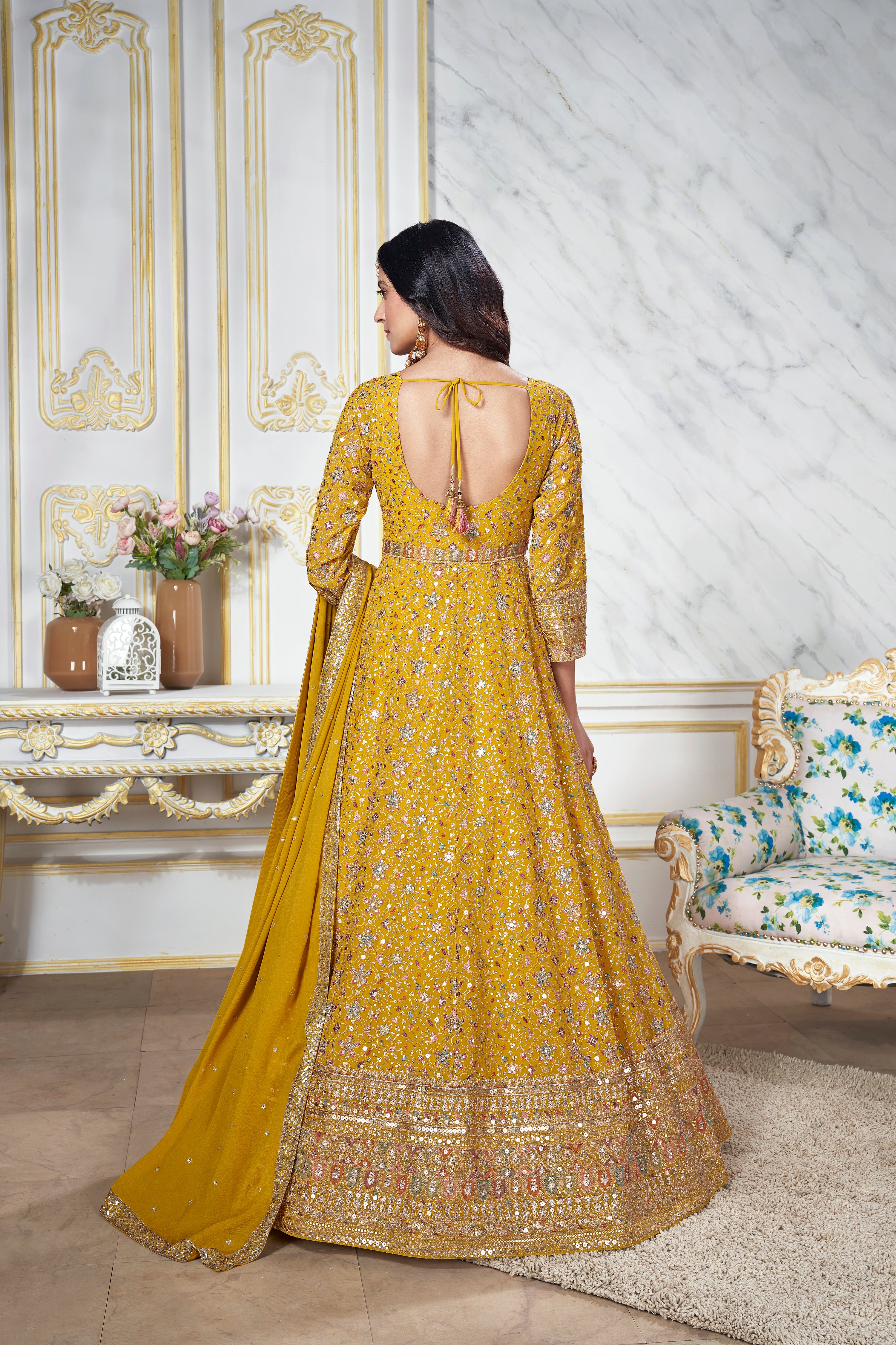 wedding, wedding outfit, brides, bridesmaids, blouse, indian outfit, indian wear, traditional, Pink Anarkali Suit, Anarkali Gown, Green Ethnic Dress, Traditional Anarkali, Ethnic Anarkali, Ensemble , Anarkali Outfit, Anarkali Lehenga, Anarkali Set, Anarkali Salwar, Mustard Anarkali Attire, yellow, yellow anarkali