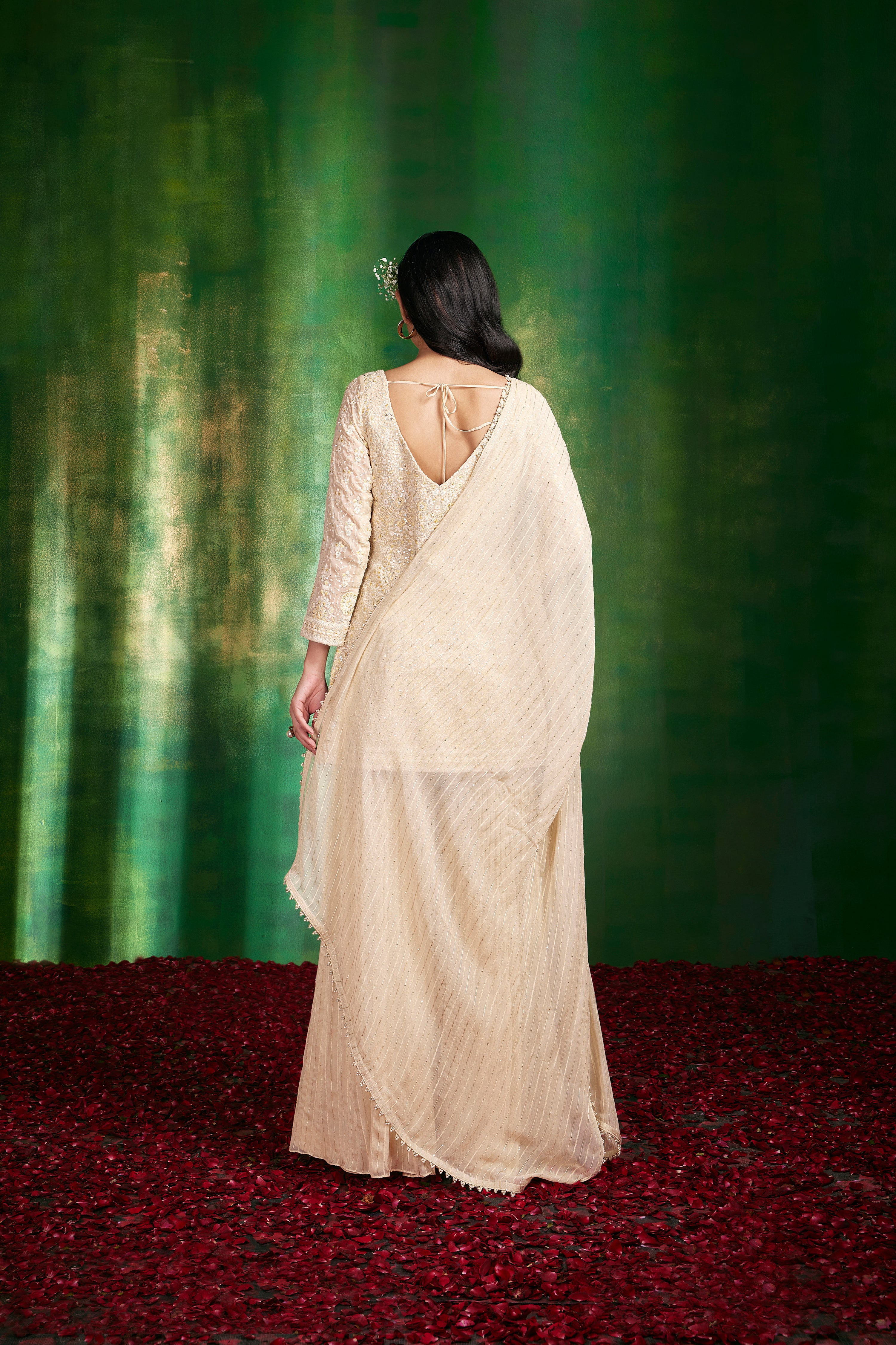 wedding, wedding outfit, brides, bridesmaids, blouse, indian outfit, indian wear, traditional, Fusion Outfit, Indo-Western Ensemble, Sharara Suit, Ethnic Fusion Attire, Contemporary Sharara, Indo-Fusion Dress, ivory , cream , ivory sharara Modern Ethnic Wear Indian-Inspired Jumpsuit Fusion Palazzo Set, Ethnic Dhoti Pants