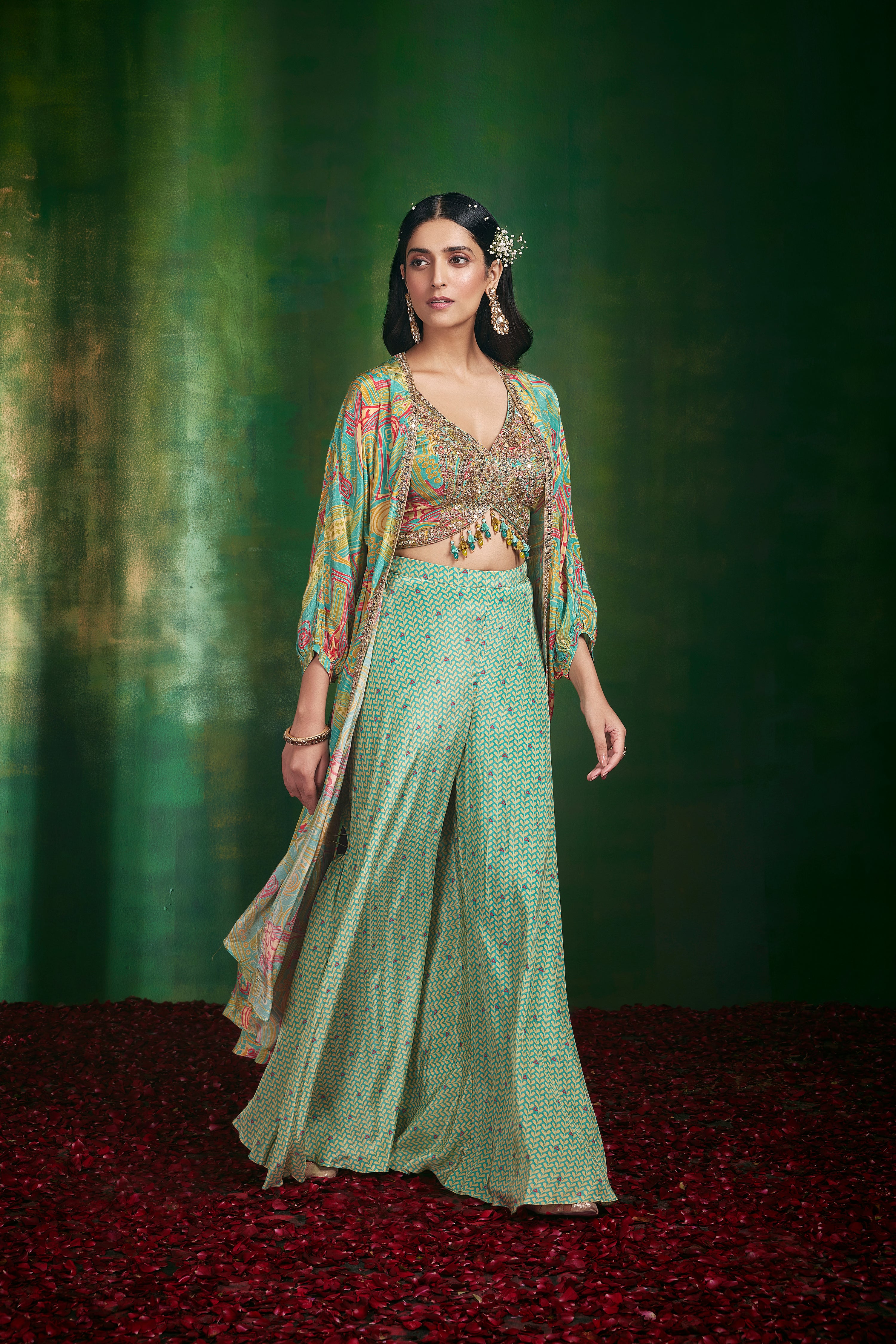 Enchanted Emerald Sharara