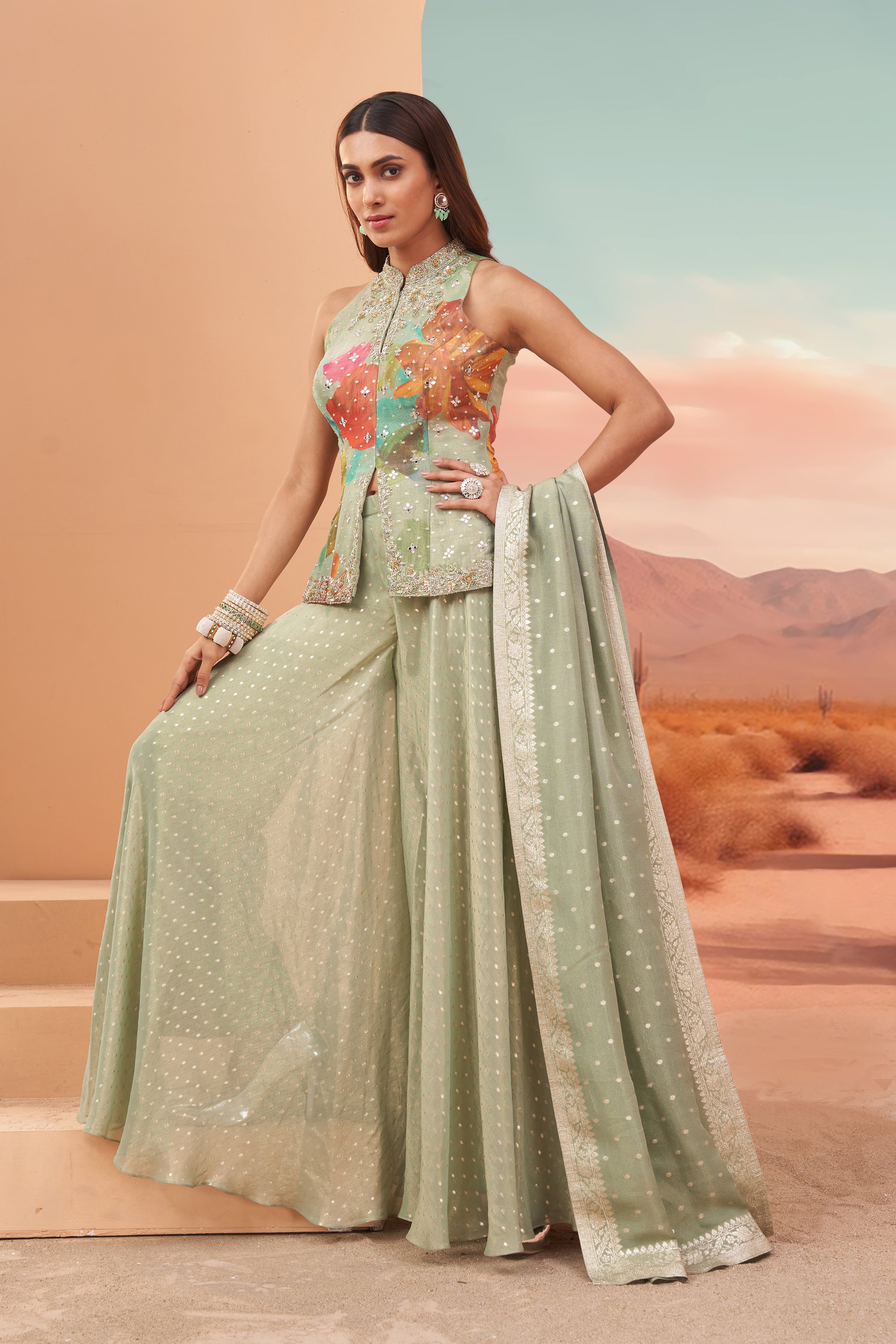 Meadow Muse Sharara Set